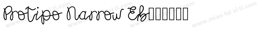 Protipo Narrow Eb字体转换